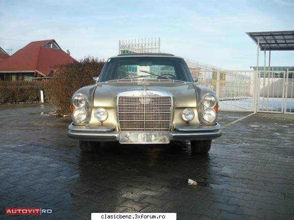 de vanzare de ceva timp w108 280se 3.5 automat. masina se afla la intrare in sibiu pe partea