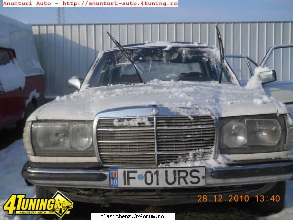 w123 240d din '81, itp 2012 la 1200 euro. masina cred ca este in iasi desi are nr de ilfov.