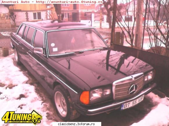ceva mai special de vanzare ce nu apare zi de zi pe net este acest w123 pullman 300d din 1980 ce are