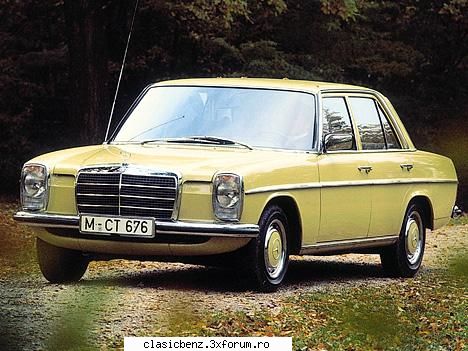 atasez si o poza cu celebrul bot de cal sedan. mb w114/115